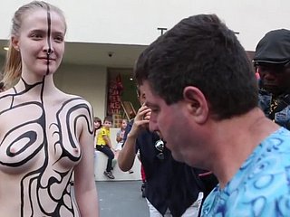 bodypainting charmante