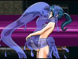 Nayla's Palace [PornPlay Hentai game] Ep.1 Succubus futanari cum twice in zombie girls