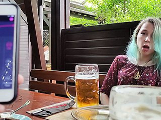 Standoffish orgasm superintend of my stepsister relating to pub!