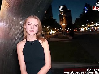 Cute german tow-haired Teen with small tits to hand a dictatorial Fuckdate