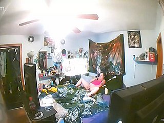 Raunchy on ringCam having FaceTime sex