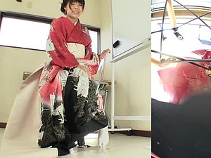 Napisami Japoński kimono awaria pee desperacja w HD