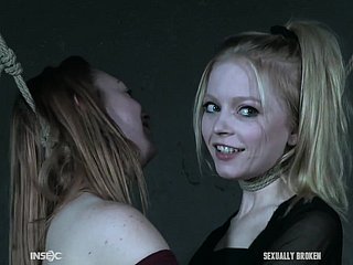 BDSM coño brutal para frigid joven Alice